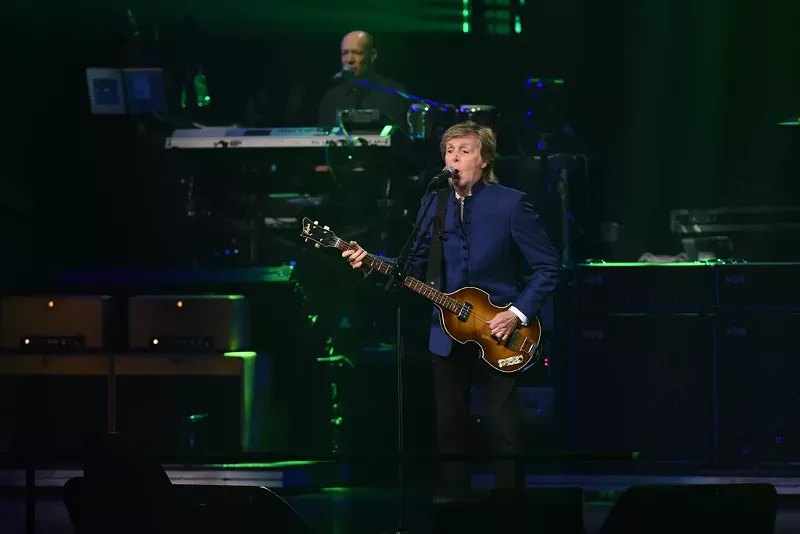 Image: Paul McCartney brought his vast catalog to Hard Rock Live. See more photos of Paul McCartney's performance here.