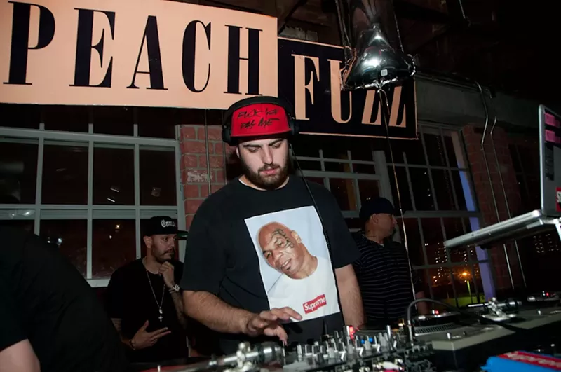 Image: DZA spun at Peachfuzz's original home at the Garrett.