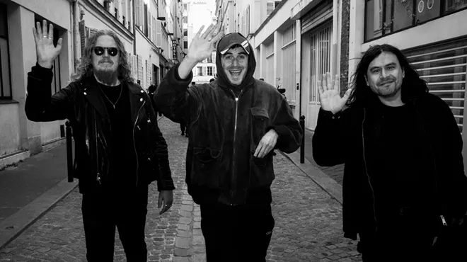 Portrait of the members of Darkside