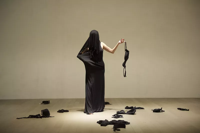 Image: María José Arjona in Unconsummated Striptease.