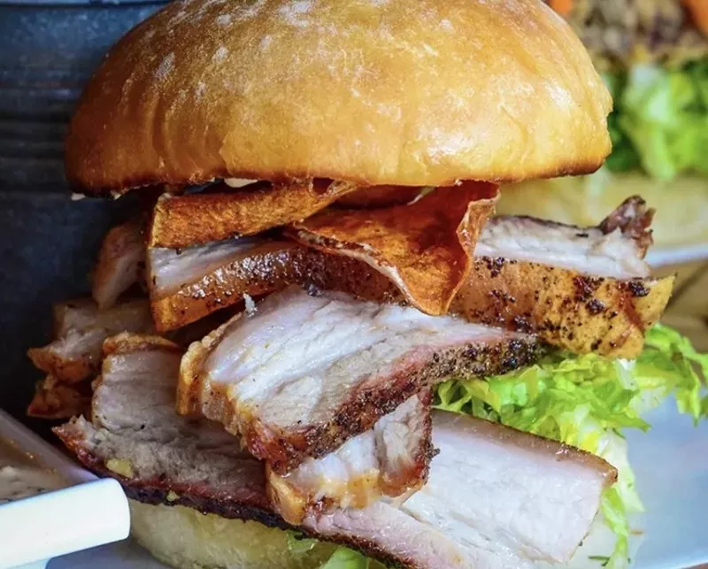 Image: Pork belly sandwich