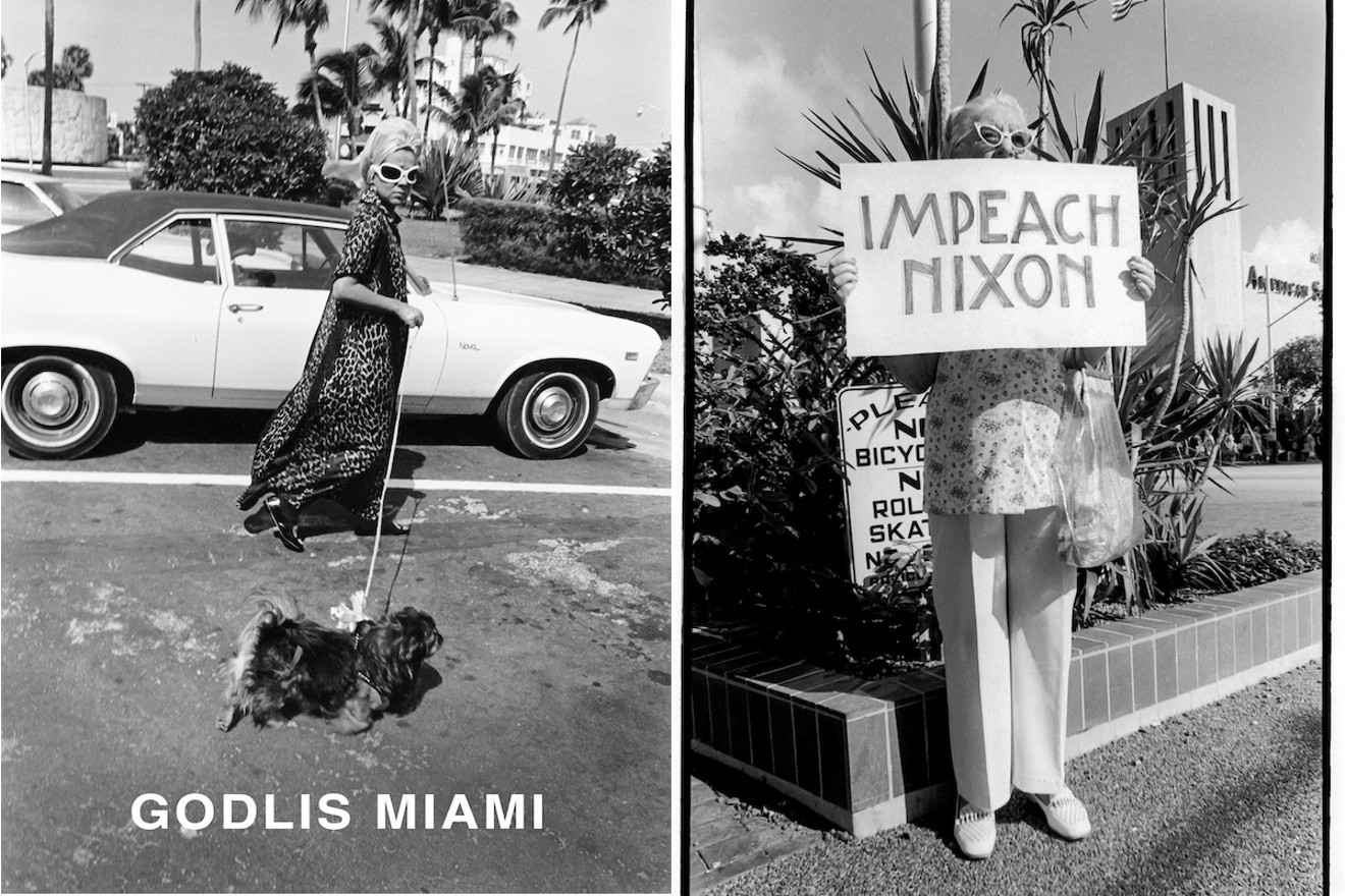 Over the course of a ten-day visit to Miami Beach in 1974, photographer David Godlis snapped 60 rolls of film.