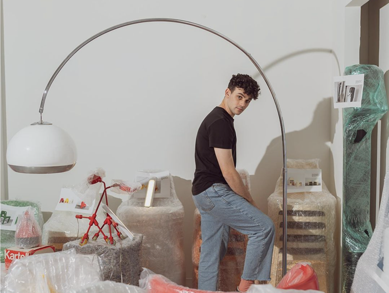 Image: Photographer Josh Aronson readies for his first solo exhibition in Miami.