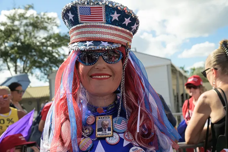 Image: Wanted...for president.