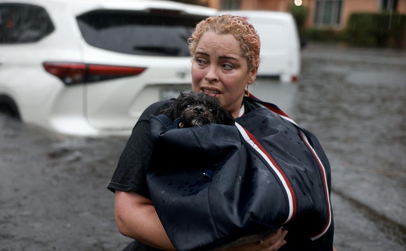Photos: Floodwaters Engulf Florida Neighborhoods as Residents Brace for More Rain