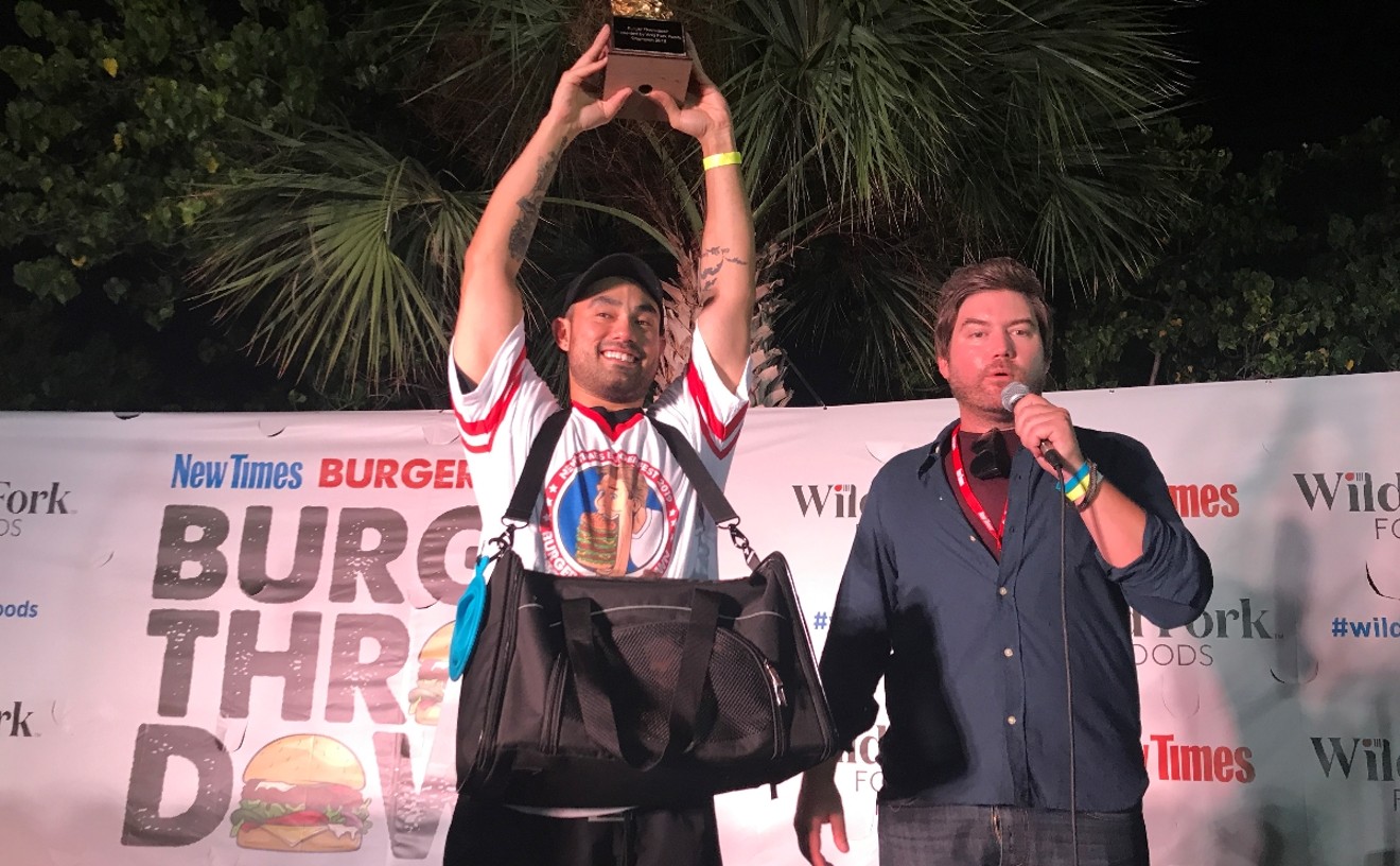 Pincho's Burger Was the Favorite at New Times' Burgerfest