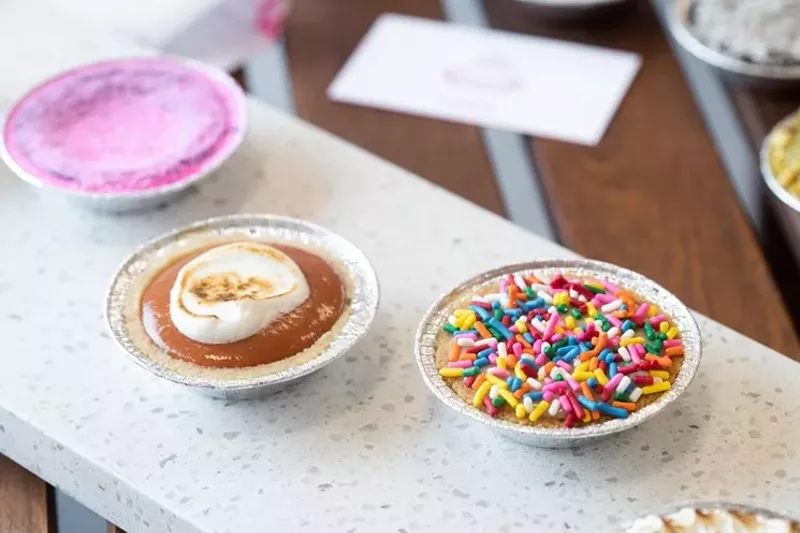Image: Pink Pie's bite-size treats.