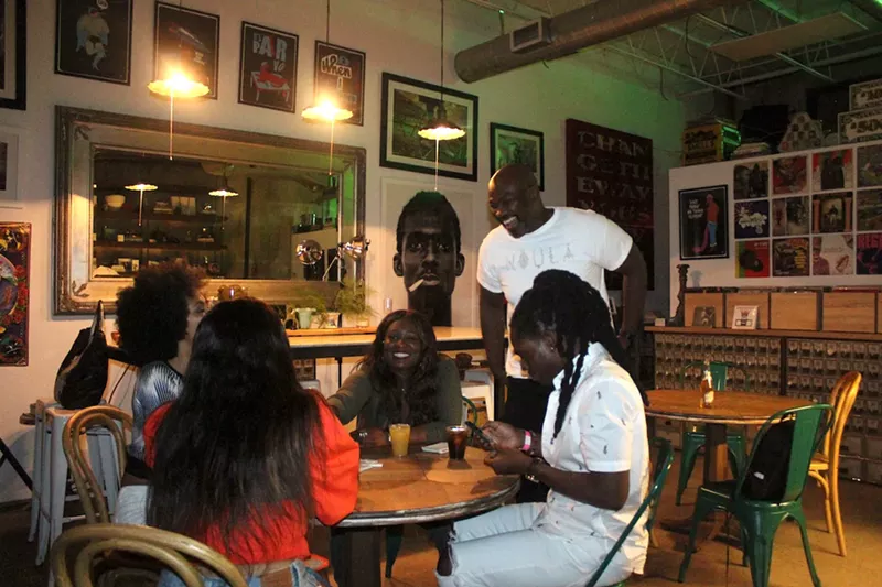 Image: Max Pierre is an affable host at SimplyGood Miami.