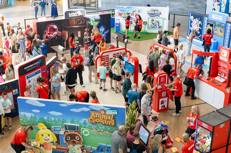 The Play Nintendo Tour stops at Aventura Mall August 8-11.
