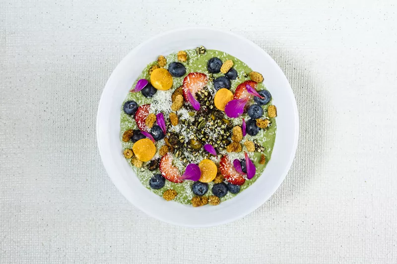 Image: Green smoothie bowl