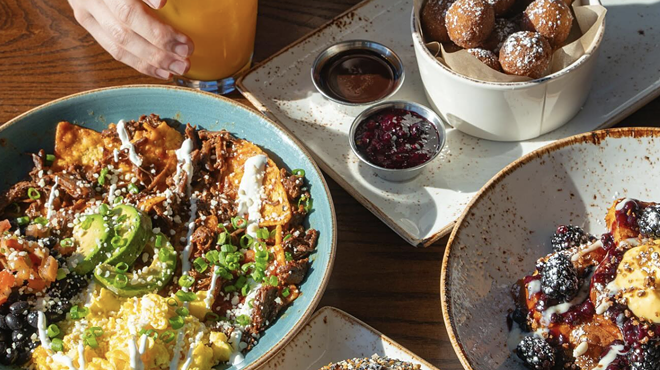 breakfast spread