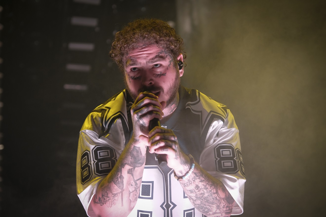 Post Malone's Runaway Tour stopped at the American Airlines Arena Sunday, October 20. See more photos of Post Malone's Miami concert here.