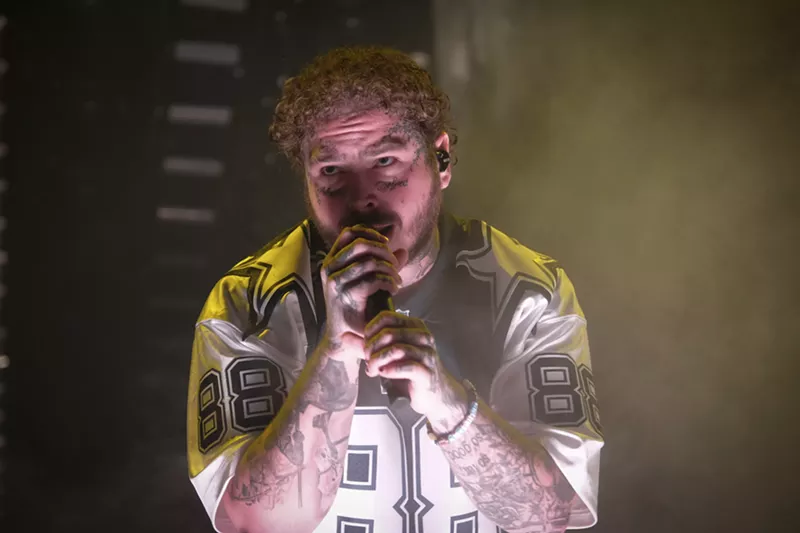 Image: Post Malone's Runaway Tour stopped at the American Airlines Arena Sunday, October 20. See more photos of Post Malone's Miami concert here.
