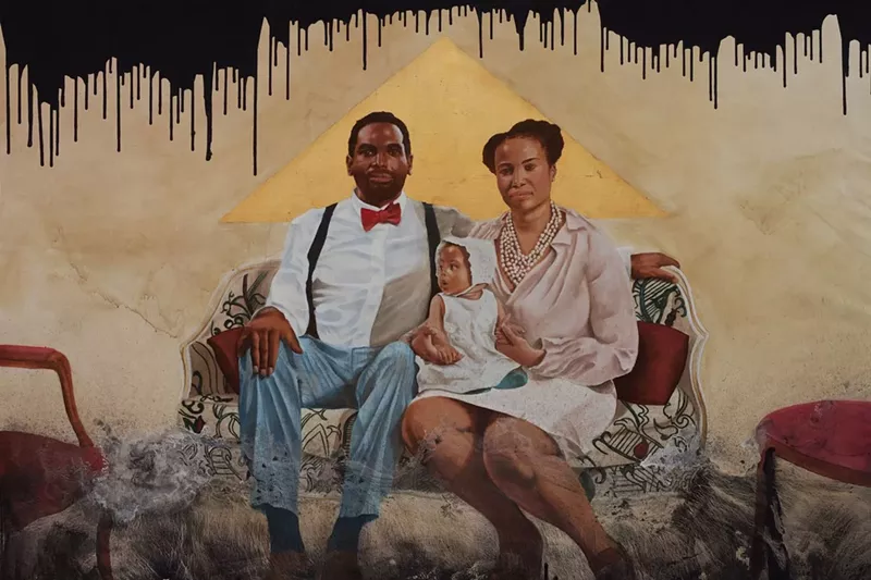 Image: Ajamu Kojo, Black Blood, No.1: In the spirit of John, Loula & Joanna Williams family, Entrepreneurs, 2017