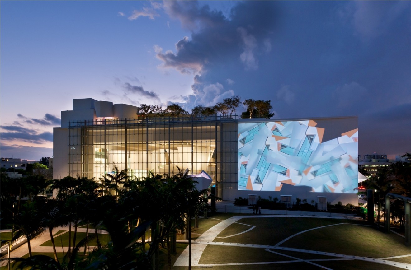 The Frank Gehry-designed New World Center in Miami Beach.