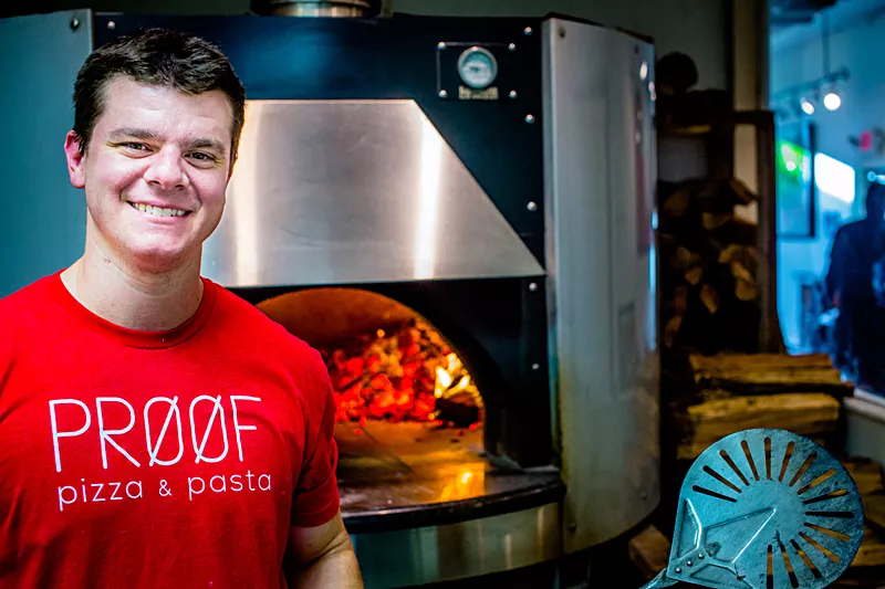 Image: Proof Pizza & Pasta co-owner Justin Flit.