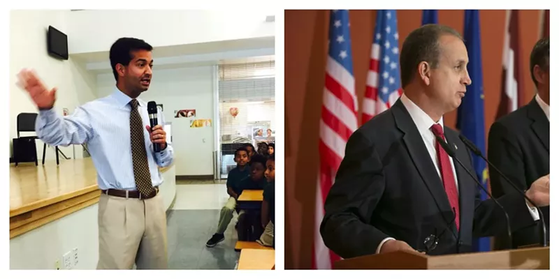 Image: U.S. Reps. Carlos Curbelo (left) and Mario Diaz-Balart