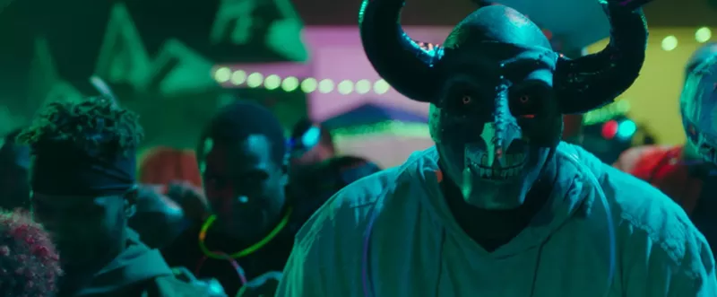 Image: In director Gerard McMurray's prequel The First Purge, Staten Islanders gather to dance and grind and drink to their heart’s content at hedonistic block parties before the killing starts.