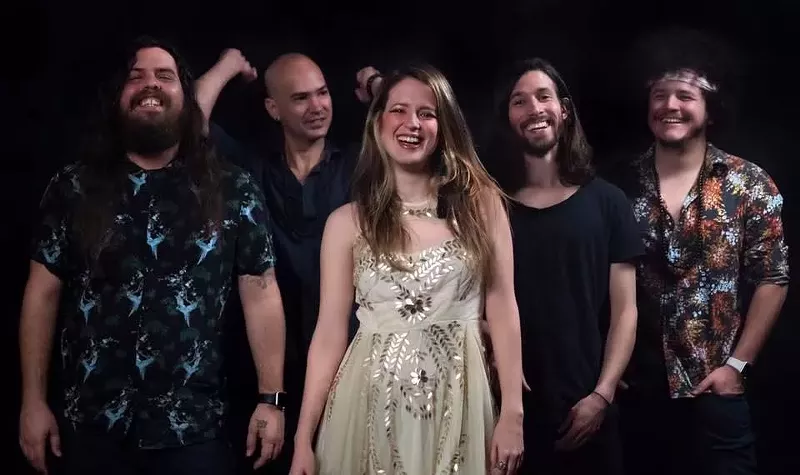 Image: Sweet Lizzy Project covered "Universal Soldier" on Put Down That Weapon.