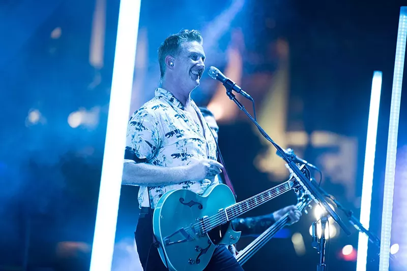 Image: View more photos of the Queens of the Stone Age at Bayfront Park here.