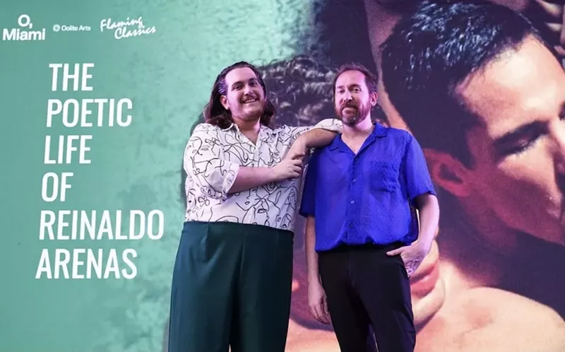 Image: Flaming Classics cofounders Juan Barquin (left) and Trae DeLellis