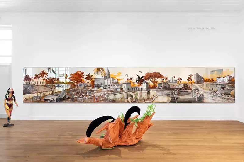 Image: Installation view of "Rachel Feinstein: The Miami Years" at the Bass