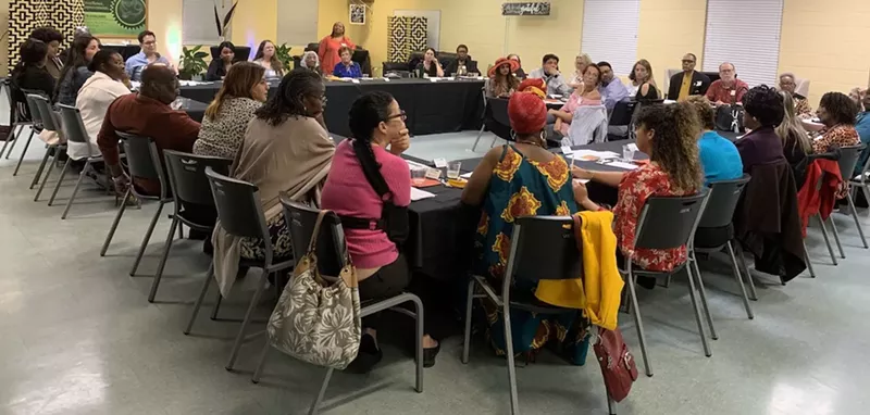 Image: A South Florida People of Color workshop held in November 2019 at the Universal Truth Center.