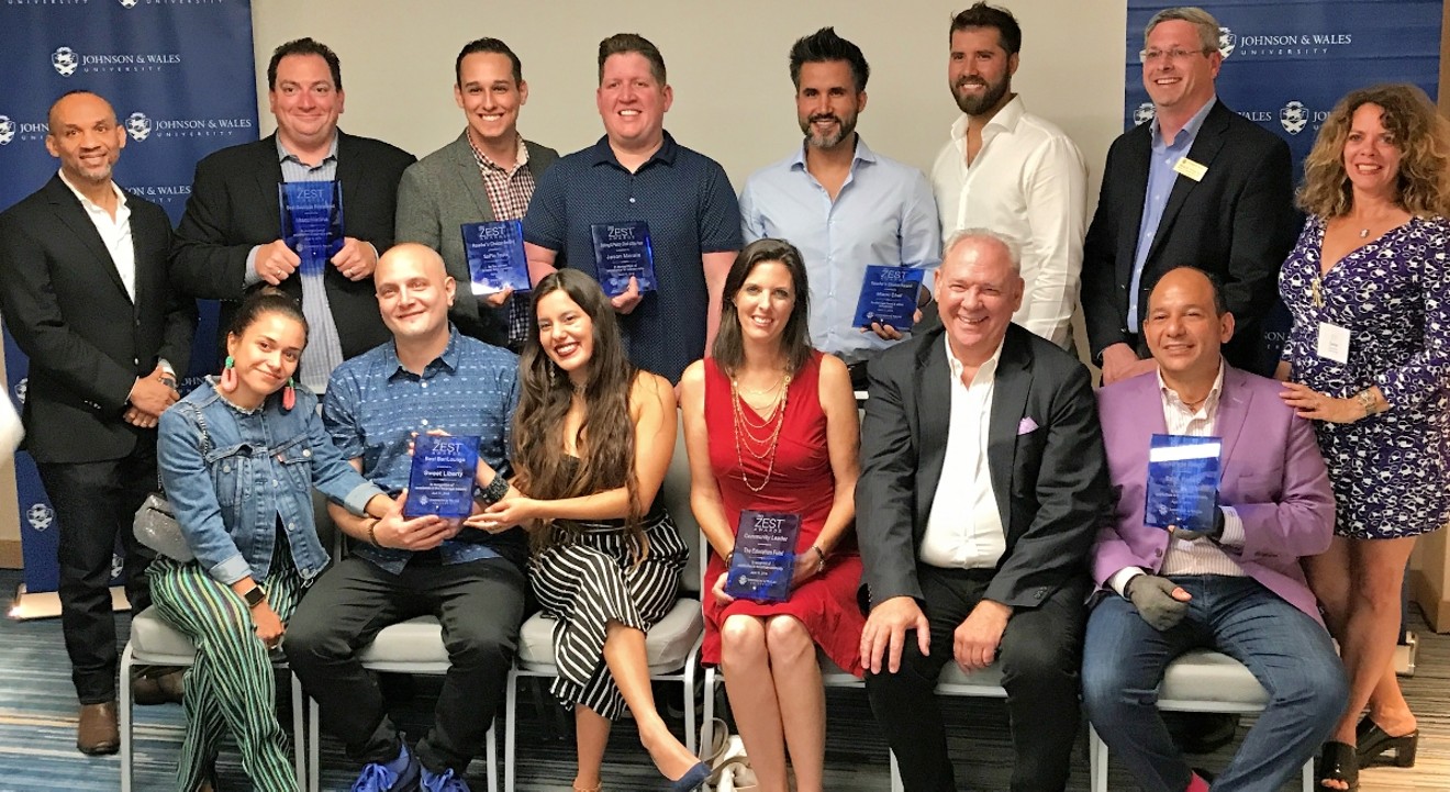 2018 Zest winners, presenters, and judges