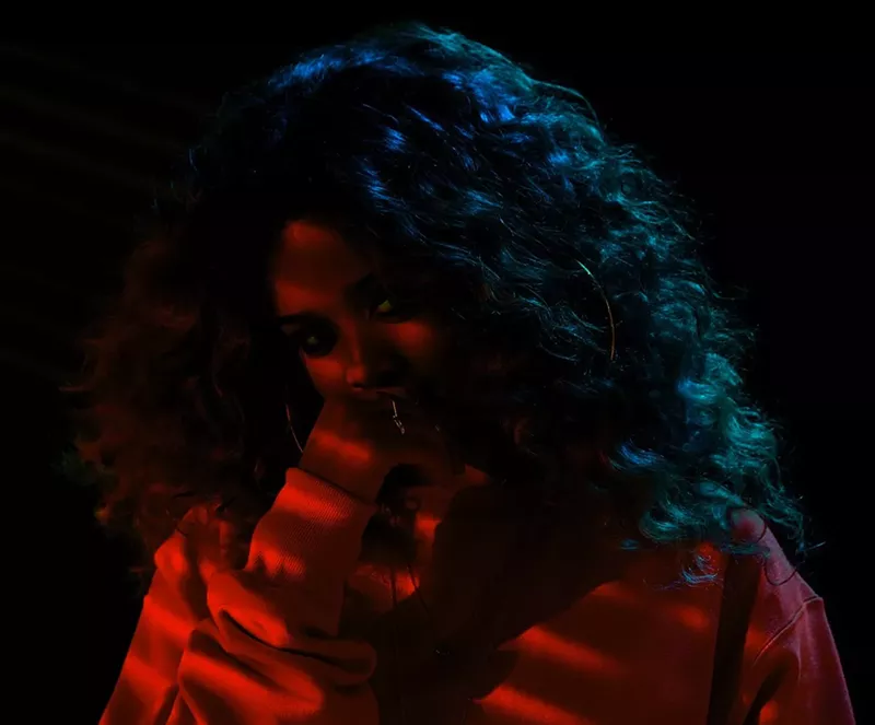 Image: The windows into H.E.R.'s music are not her eyes but the songs themselves.