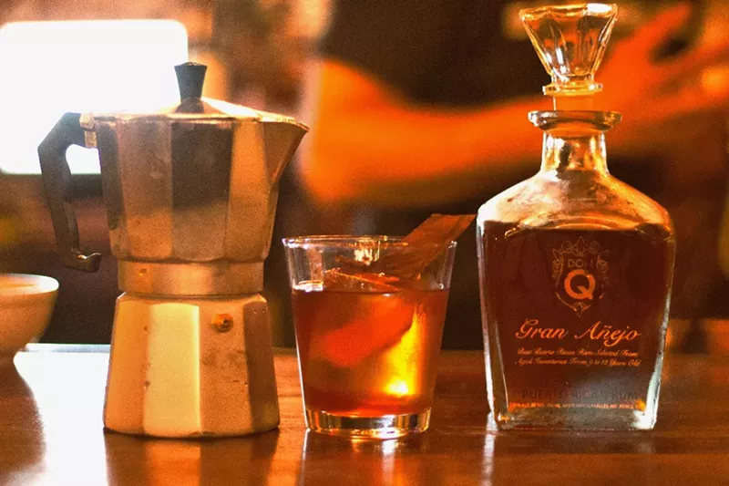 Image: The Spanglish cafecito old fashioned