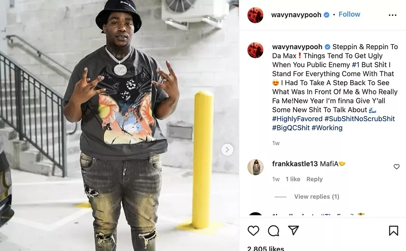 Image: Rapper Wavy Navy Pooh Killed in Kendall Drive-By Shooting With His Kids in His Car