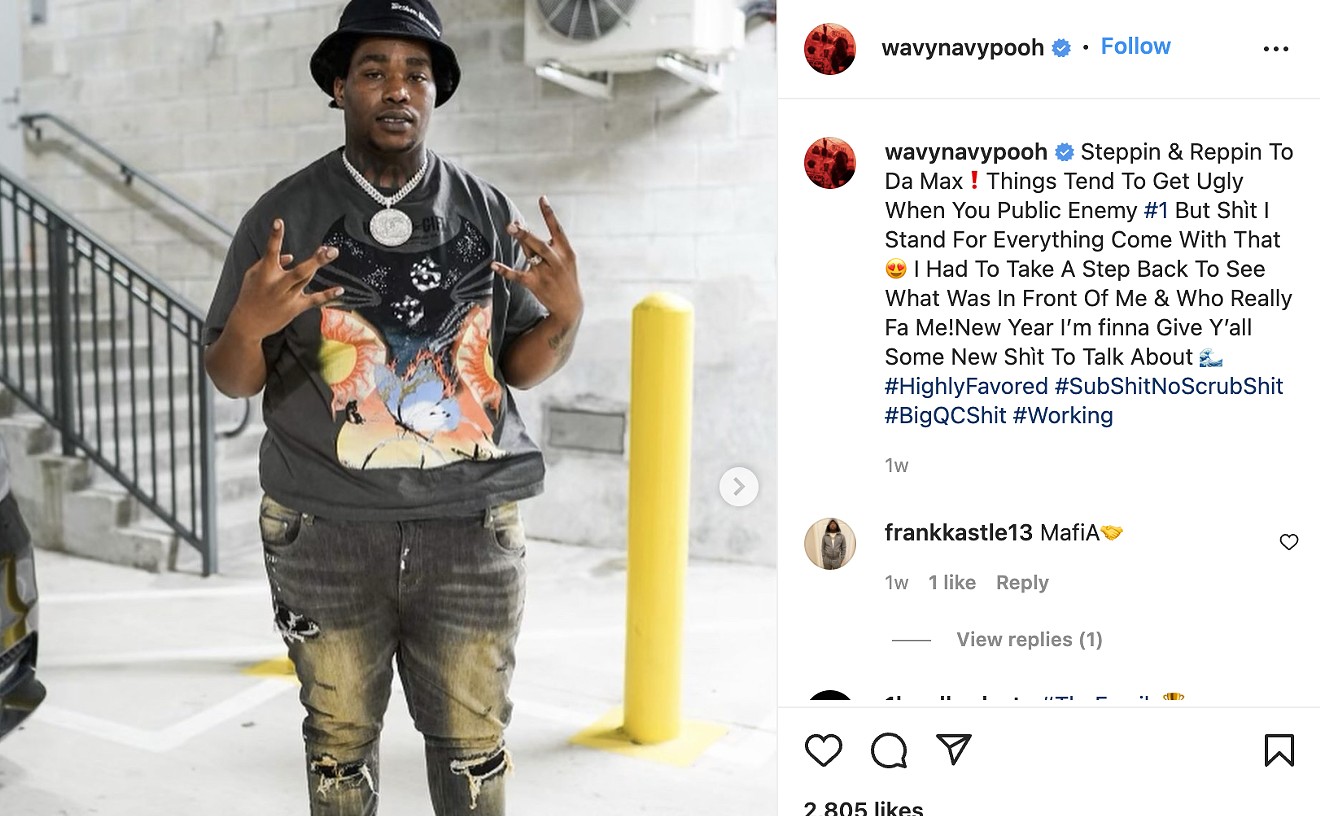 Rapper Wavy Navy Pooh Killed in Kendall Drive-By Shooting With His Kids in His Car