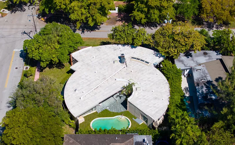 Image: Rare Morris Lapidus-Designed Miami Beach Home Is on the Market