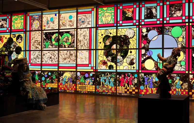 Image: Raúl de Nieves' installation at the Museum of Contemporary Art, North Miami.