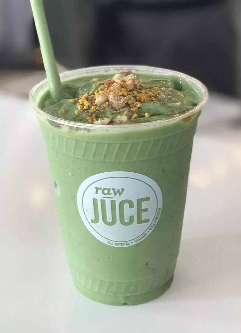 Image: Matcha smoothie