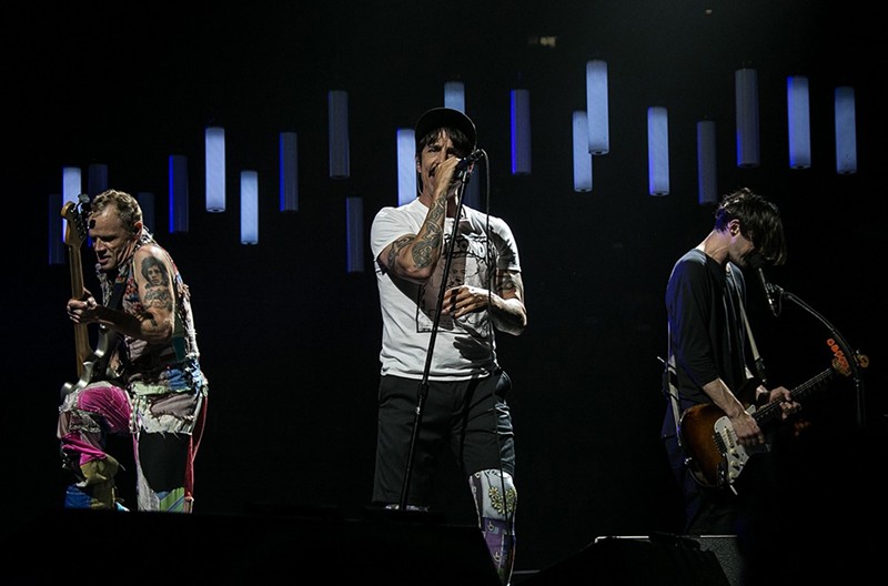 See more photos from the Red Hot Chili Peppers' show at the American Airlines Arena here.
