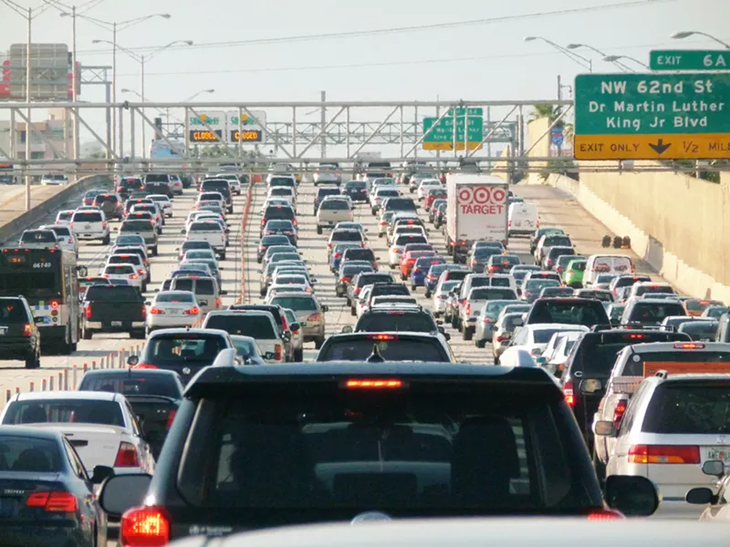 Image: Traffic in the before times.