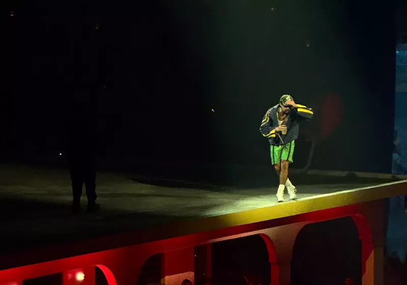 Image: Bad Bunny on stage