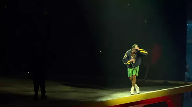 Bad Bunny on stage