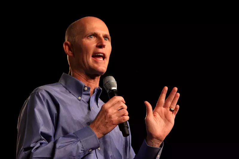 Image: Scott, seen here floating in a lightless miasma where the laws of logic and hypocrisy no longer apply.