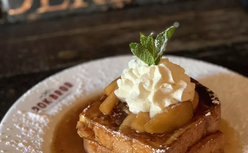 Image: Rok:Brgr's Brunch Menu Features Pumpkin Pancakes and $15 Rosé
