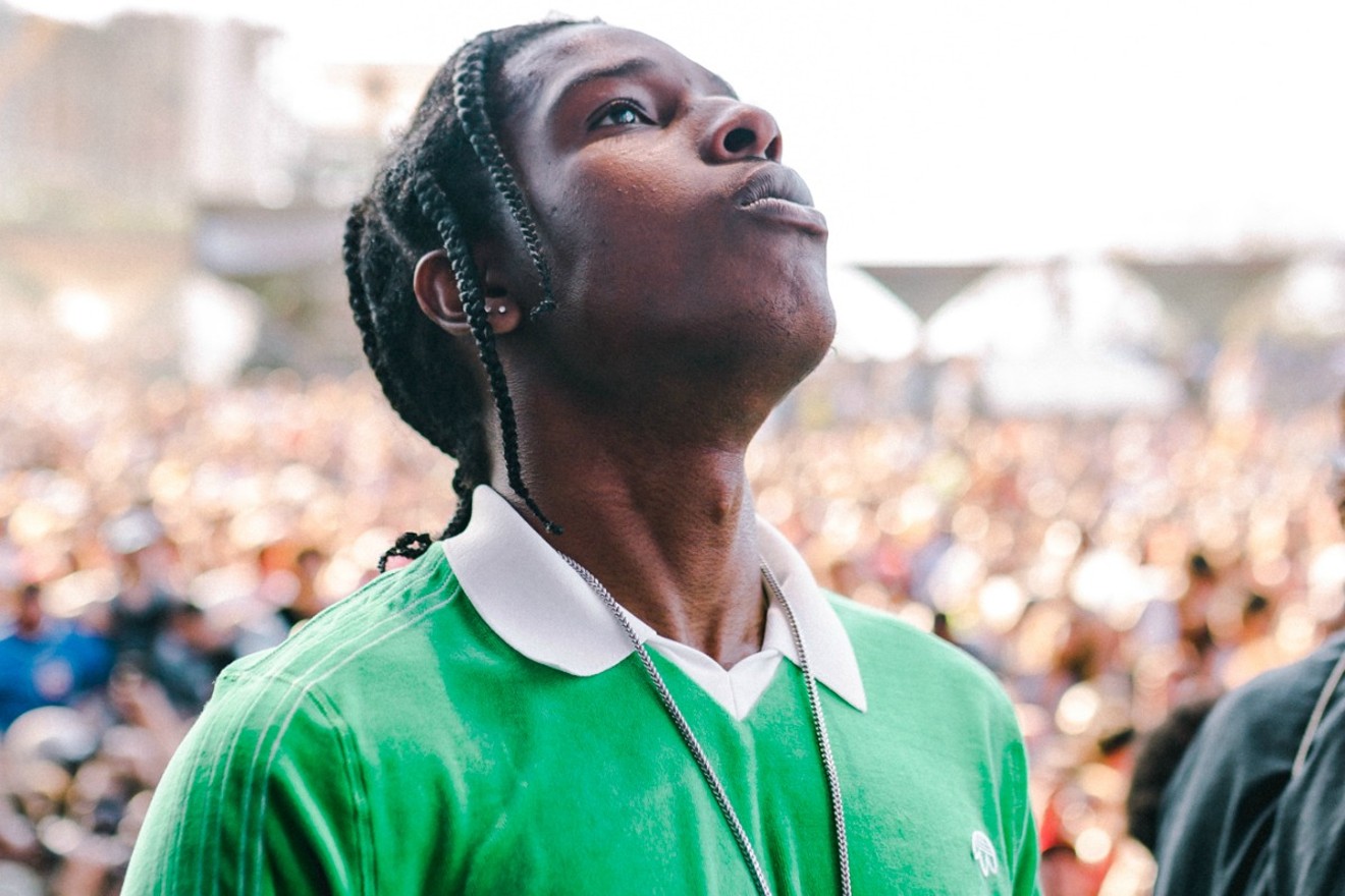 A$AP Rocky at Rolling Loud 2017. See more photos from Rolling Loud 2017 here.