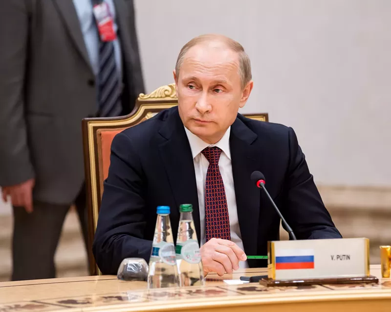Image: The man told investigators he was directed by an official for the Russian government, led by President Vladimir Putin (above), to conduct surveillance in Miami.