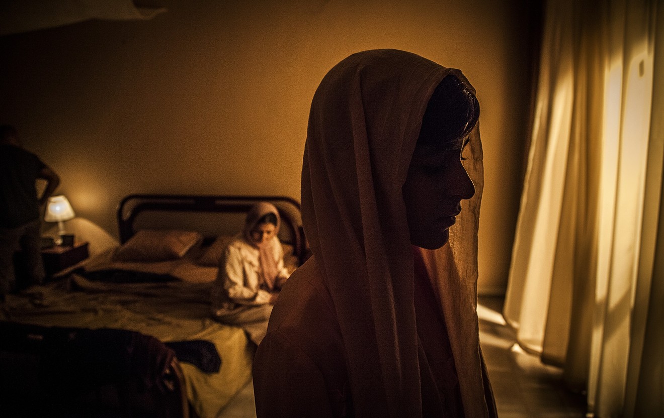As the title character in Ava (right), Mahour Jabbari plays a 16-year-old girl with aspirations to be a musician who isn't interested in living up to the expectations of her mother (Bahar Noohian) and other disciplinarians in her life.