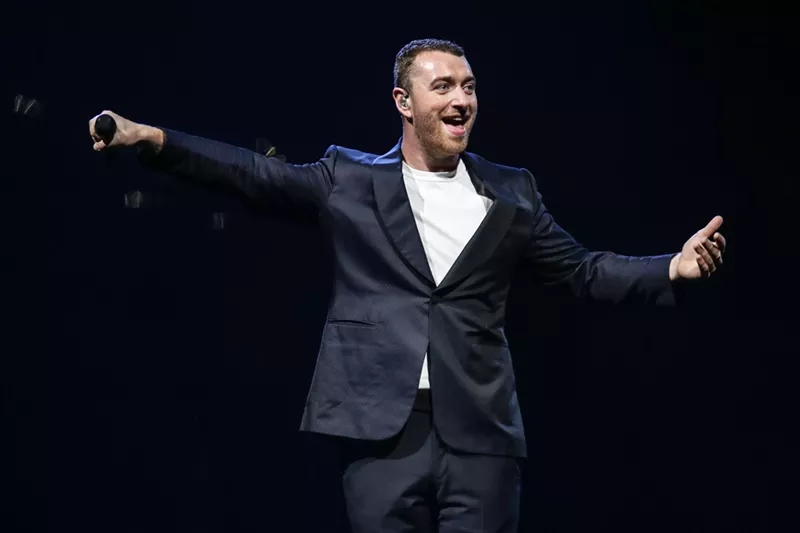 Image: See more photos from Sam Smith's performance at the American Airlines Arena in Miami here.