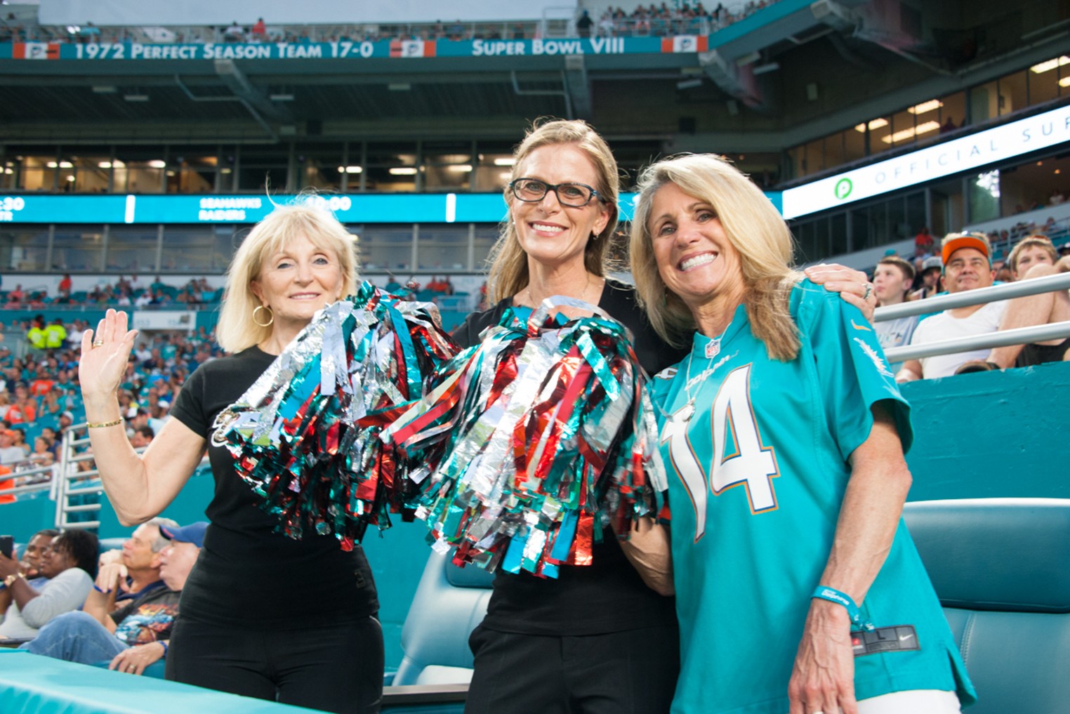 Scenes From the Miami Dolphins' First Game at Hard Rock Stadium