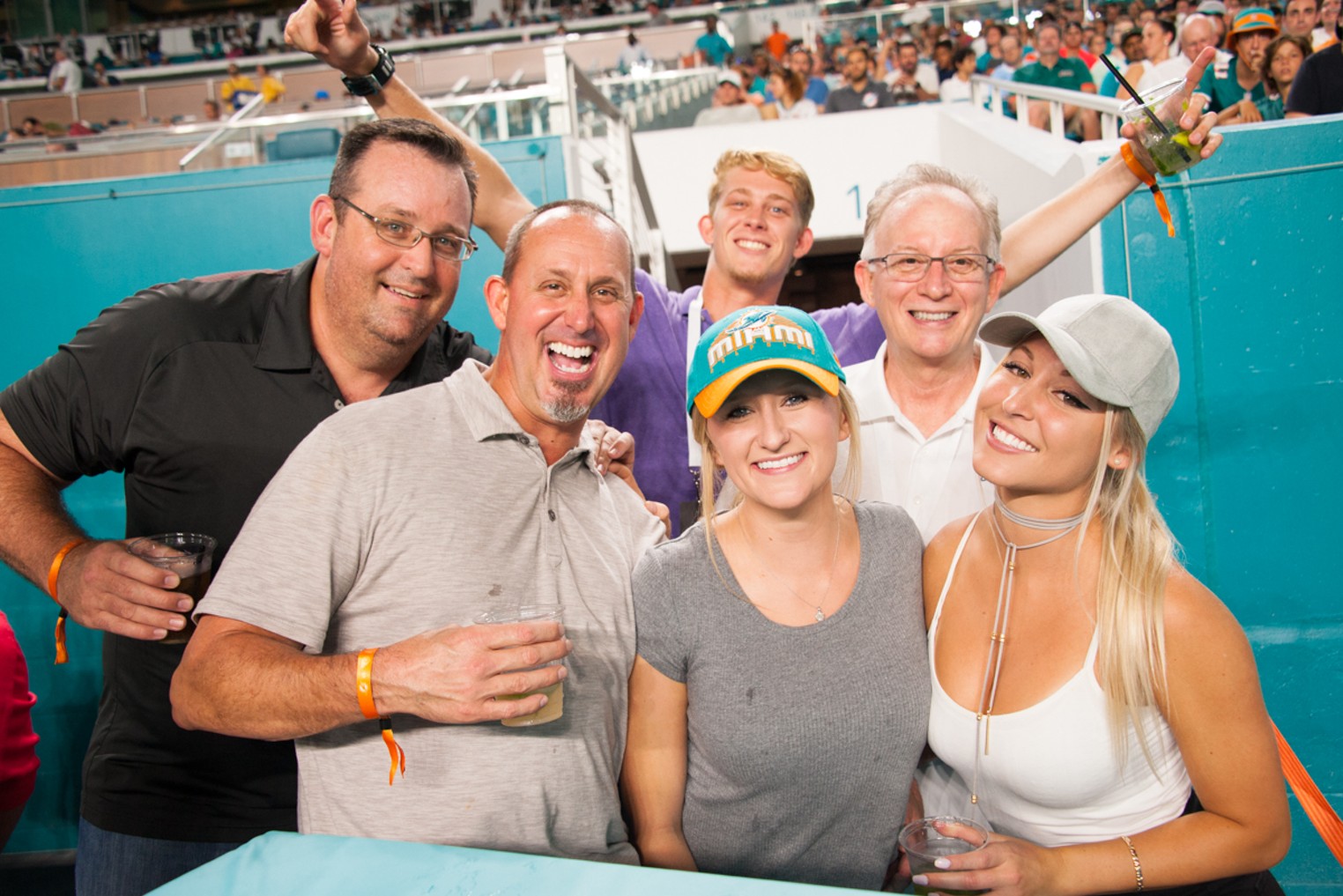 Scenes From the Miami Dolphins' First Game at Hard Rock Stadium