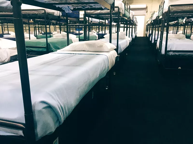 Image: The Homestead Temporary Shelter for Migrant Children in 2016.