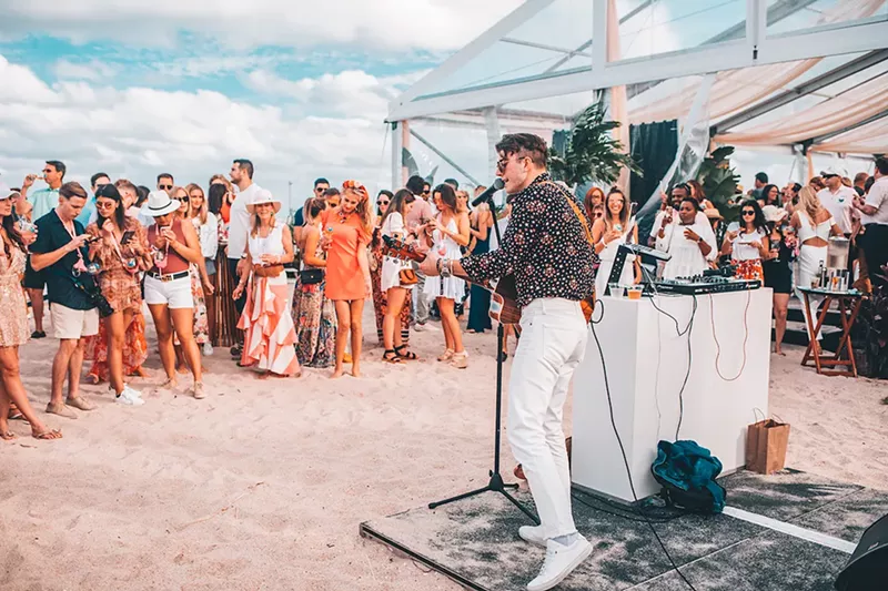 Image: The Seaglass Rosé Experience celebrates all things rosé alongside a lineup of spirits, live music, and culinary pairings prepared by local chefs.