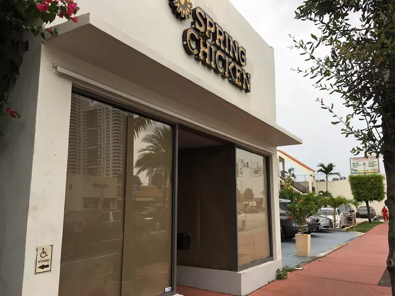 Image: Miami Beach's Spring Chicken has closed.